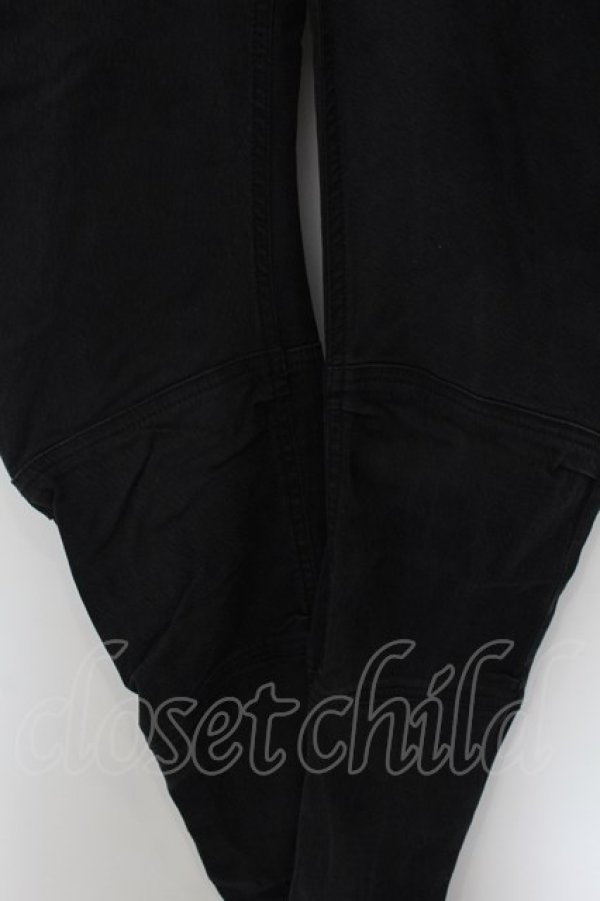 画像3: 【WINTERセール】5351pour les Hommes / スーパーロングバナナストレッチパンツ 44 ブラック O-24-09-25-022-53-pa-YM-ZT132 (3)
