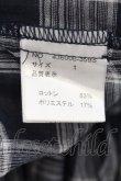 画像3: 【WINTERセール】NO ID. / チェック7分袖クインクルガウン 1 ネイビー O-24-09-26-043-NO-to-YM-ZT410 (3)