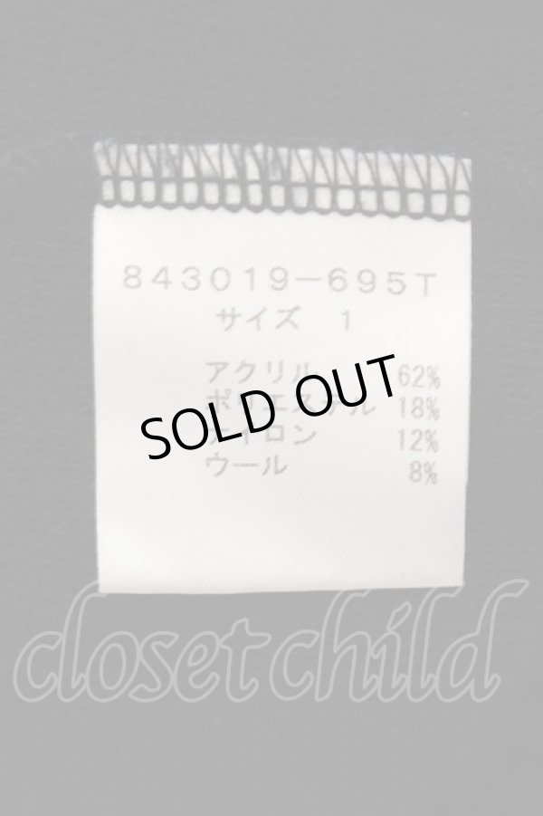 画像3: 【WINTERセール】NO ID. / ビキューレラムパイルタートルネックプルオーバーニット 1 ブラック O-24-09-26-019-NO-to-YM-ZT404 (3)