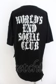画像1: 【WINTERセール】KMRii / World's End Social Club S/Sトップス ONE ブラック O-24-09-27-047-KM-sh-YM-ZT232 (1)