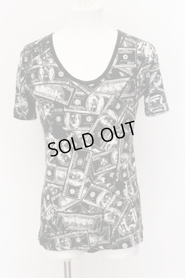 画像1: 【WINTERセール】CIVARIZE / MiA(MEJIBRAY)コラボTシャツ 46 ブラック O-24-10-11-040-CI-ts-YM-ZT369 (1)