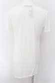 画像2: CIVARIZE / Pale スカル変形アシンメトリーTシャツ 44 ホワイト O-24-10-17-046-CI-ts-YM-ZT276 (2)