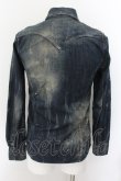 画像2: 【WINTERセール】CIVARIZE / Rumple ヴィンテージデニムシャツ 46 インディゴ O-24-10-17-008-CI-sh-YM-ZY (2)
