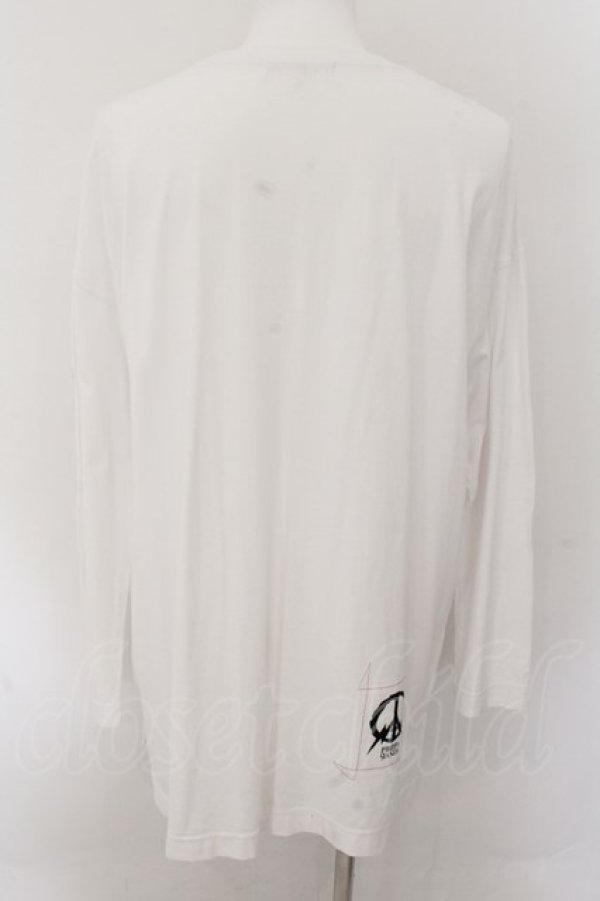 画像2: 【WINTERセール】PROPA9ANDA / JOHN'S REBELLION L/S TEE カットソー M ホワイト O-24-10-17-073-PR-to-YM-ZT314 (2)