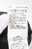 画像3: 【WINTERセール】CIVARIZE / ６分袖ロングシフォンシャツ 46 ブラックｘレッド O-24-10-17-026-CI-sh-YM-ZT465 (3)