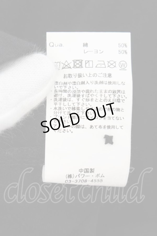 画像3: CIVARIZE / リッププリントフーデッドカットソー 44 ブラック O-24-10-17-031-CI-to-YM-OS (3)