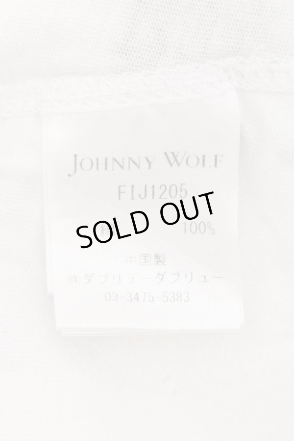 画像3: JOHNNY WOLF / WATER アシンメトリーTシャツ 1 ホワイト O-24-10-29-050-JO-ts-YM-ZT318 (3)