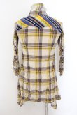画像4: LGB / SHIRT-G/DRESS　七部袖シャツワンピース 0（レディース） イエロー O-24-10-29-081-LG-sh-YM-ZT032 (4)