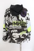 画像3: MISHKA / アノラックパーカー  ブラックｘシルバーｘネオンイエロー O-24-10-29-015-KU-to-YM-ZT320 (3)
