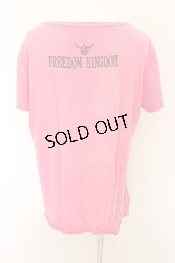 画像3: LGB / FREEDOM KINGDOM/BAGGY HSC Tシャツ 2（レディース） ピンク O-24-11-01-037-LG-ts-YM-ZT265 (3)