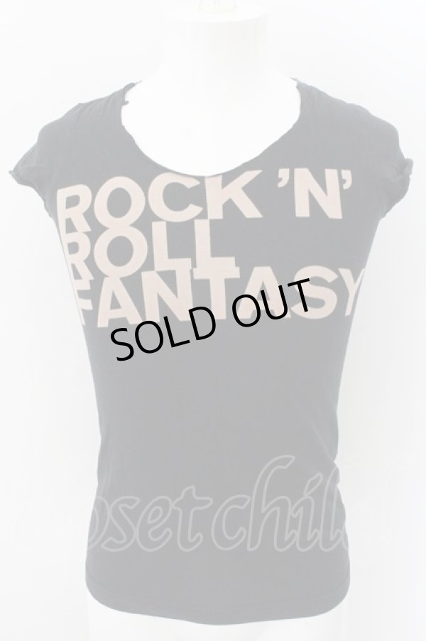 画像1: LGB / ROCK'N ROLL FANTASY/HSC Tシャツ 0（レディース） ブラック O-24-11-13-015-LG-ts-YM-ZT292 (1)