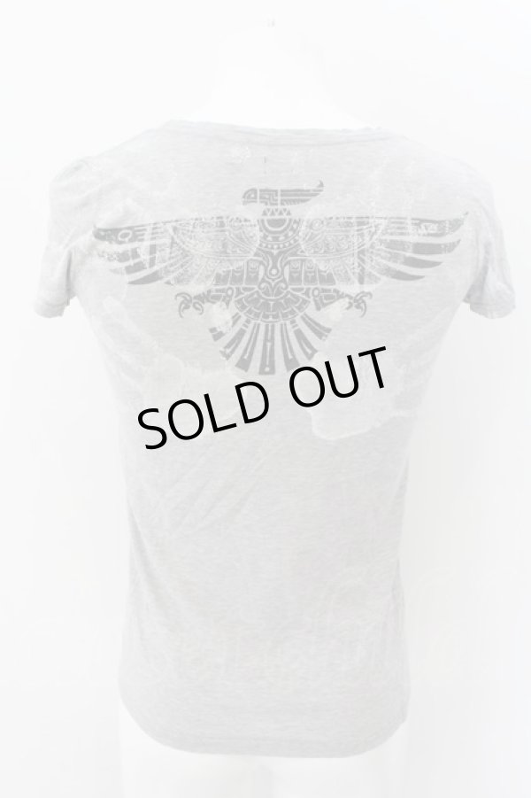 画像2: LGB / FIRE ROCK BIRD/HSC Tシャツ 0（レディース） グレー O-24-11-13-021-LG-ts-YM-ZT292 (2)