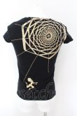 画像1: LGB / SPIDER/HSC Tシャツ 0（レディース） ブラックｘゴールド O-24-11-17-052-LG-ts-YM-ZT327 (1)