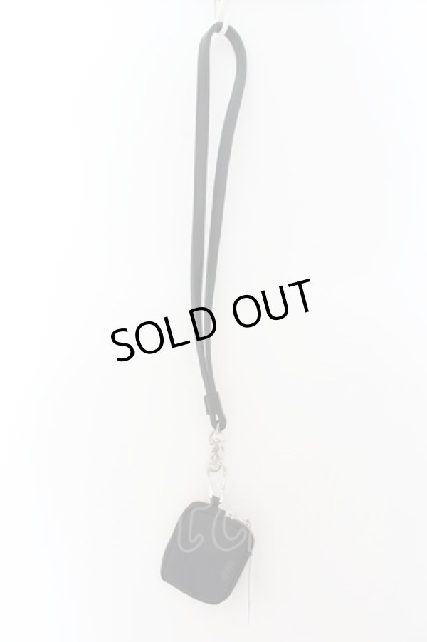 画像3: Moonage Devilment / NECK STRAP & COIN PURSE  ブラックｘシルバー O-24-11-17-095-MO-za-YM-OS (3)