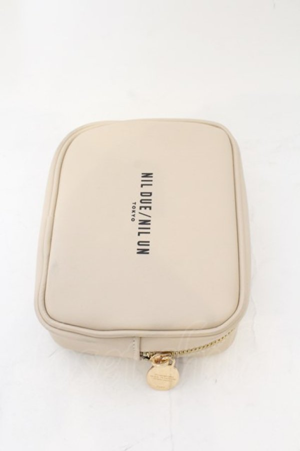 画像2: NIL DUE / NIL UN TOKYO / TATOO ART POUCH ポーチ  オートミール O-24-11-30-068-NI-ba-YM-ZT155 (2)