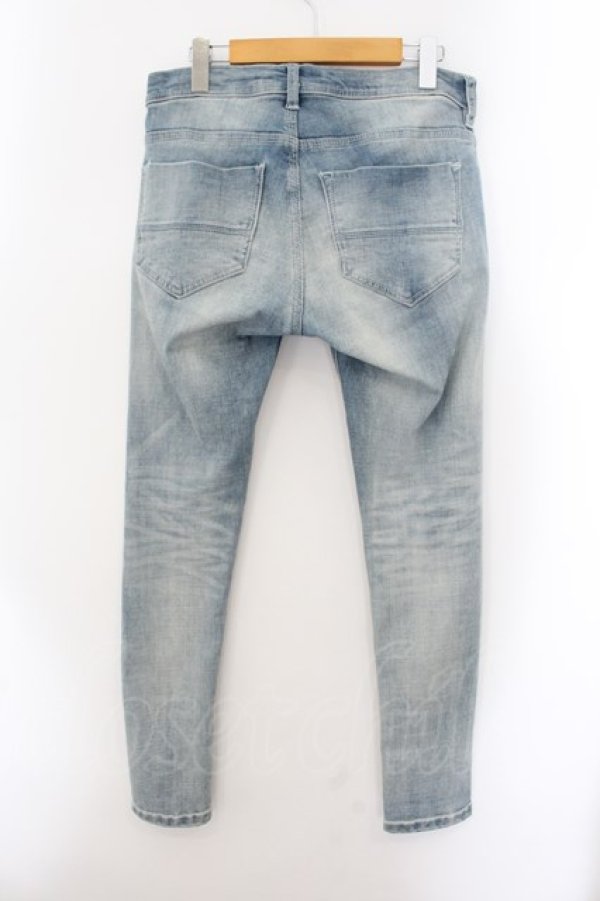 画像2: BUFFALO BOBS / FAIRMOUNT(フェアモント)スーパースキニーデニムパンツ 1 ライトインディゴ O-24-12-26-063-BU-pa-YM-ZT118 (2)