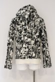 画像3: KMRii / White Graphite Parka Pullover パーカー 3 ホワイトｘブラック O-24-12-29-068-KM-to-YM-ZT137 (3)