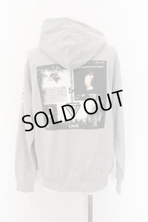 画像: Moonage Devilment / GA Print Parka パーカー 44 グレー O-25-01-03-026-Mo-to-YM-ZT380