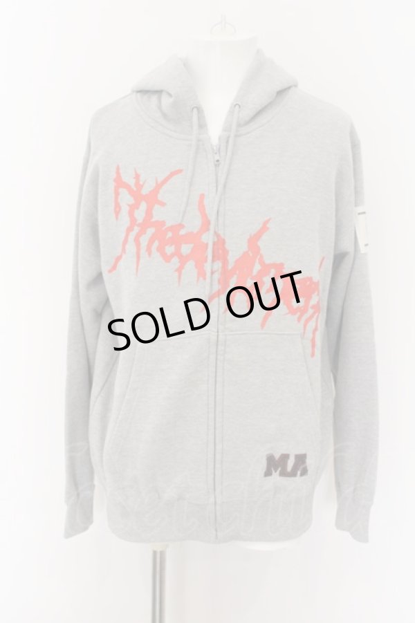 画像3: Moonage Devilment / GA Print Parka パーカー 44 グレー O-25-01-03-026-Mo-to-YM-ZT380 (3)