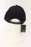 画像4: Moonage Devilment(清春) / EMBROIDERY FLAT VISOR キャップ  ブラック（ネイビー）ｘレッド O-25-01-09-072-Mo-za-YM-ZT134 (4)