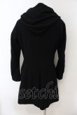 画像2: A.F ARTEFACT / LAYER HOODED COAT コート 1 ブラック O-25-01-09-028-A.-ou-YM-ZT-M107 (2)