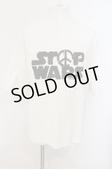 画像: PROPA9ANDA / STOP WARS Tシャツ M ホワイト O-25-01-12-008-PR-ts-YM-ZT190