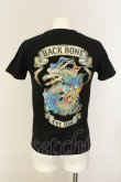 画像1: BACK BONE / ドラゴンプリントTシャツ S ブラック O-25-01-17-018-BA-ts-YM-ZT120 (1)