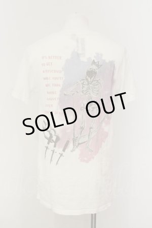 画像: SWITCHBLADE / SKULL GRAFFITI Tシャツ S ホワイト O-25-01-17-021-SW-ts-IG-ZT120