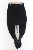 画像2: A.F ARTEFACT / Denim Sarouel Skinny Long パンツ 2 ブラック O-25-01-30-008-A.-pa-YM-ZT195 (2)