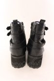画像4: yosuke / 原宿店×YOSUKE公式SHOP限定コラボ　ベルテッドブーツ 25.5 ブラック O-25-02-01-008-yo-sho-YM-OS (4)