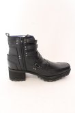 画像5: yosuke / 原宿店×YOSUKE公式SHOP限定コラボ　ベルテッドブーツ 25.5 ブラック O-25-02-01-008-yo-sho-YM-OS (5)