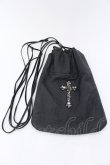 画像1: IFSIXWASNINE / POUCH CROSS ポーチ（28ｘ20）  ブラック O-25-02-13-026-IF-ba-YM-OS (1)
