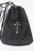 画像2: IFSIXWASNINE / POUCH CROSS ポーチ（28ｘ20）  ブラック O-25-02-13-026-IF-ba-YM-OS (2)