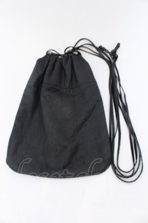 画像4: IFSIXWASNINE / POUCH CROSS ポーチ（28ｘ20）  ブラック O-25-02-13-026-IF-ba-YM-OS (4)