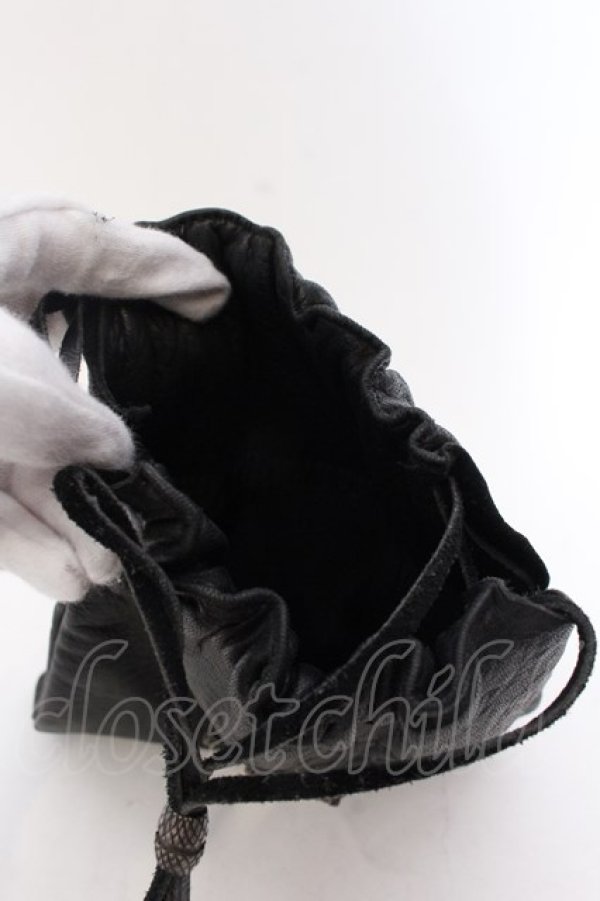 画像5: IFSIXWASNINE / POUCH CROSS ポーチ（28ｘ20）  ブラック O-25-02-13-026-IF-ba-YM-OS (5)