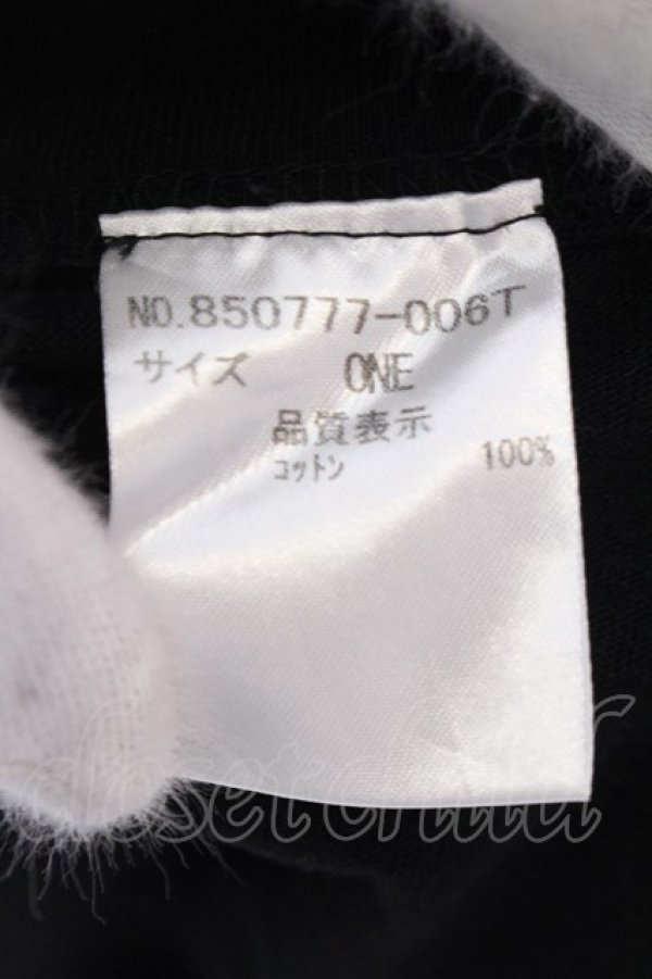 画像3: NO ID. / NOペイントBIG-T ONE ブラック O-25-02-20-038-NO-ts-YM-ZT063 (3)