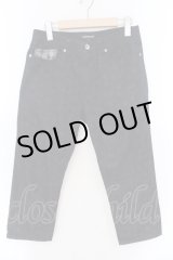 画像: semantic design / シャドーアーガイルクロップドパンツ S ブラック O-25-02-23-042-SE-pa-YM-ZT039