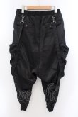 画像3: CIVARIZE / Able サテンサルエルパンツ 44 ブラック O-25-02-23-017-CI-pa-YM-ZT039 (3)
