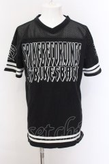 画像: SPIKE RECORDINGS by HISASHI / ホッケーTシャツ  ブラック O-25-02-24-048-SP-ts-YM-ZT218