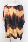 画像1: IFSIXWASNINE / PONCHO フレイムパターン F パターン O-25-02-24-050-IF-to-YM-ZT260 (1)