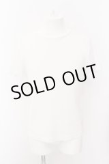 画像: CavariA / ワッフルラウンドネックTシャツ 44 ホワイト O-25-02-24-060-Ca-ts-YM-ZT259