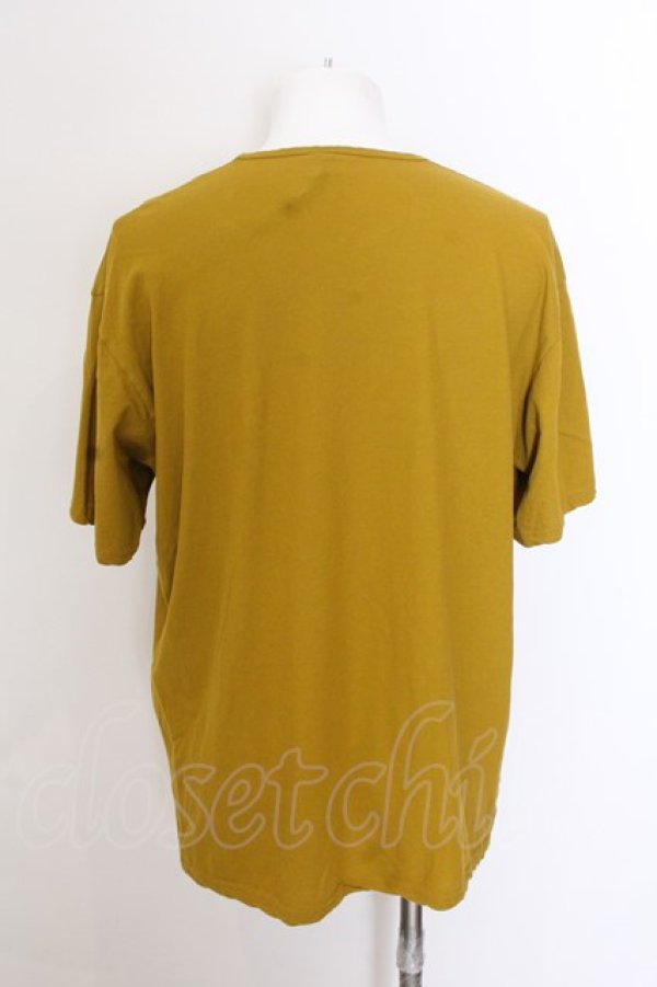 画像2: ATTACHMENT / フレスカ40/－天竺クルーネック半袖Tシャツ 3 マスタード O-25-02-24-022-AT-ts-YM-ZT199 (2)