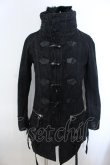 画像1: KMRii / Denim duffle coat　コート 1 ブラック O-25-02-28-044-KM-ou-YM-ZT-M116 (1)