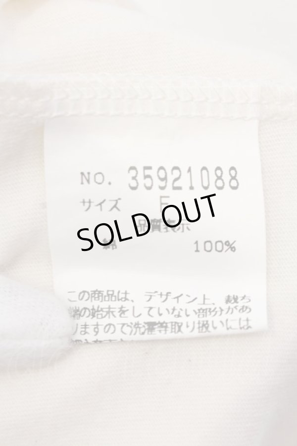 画像4: goa / ピーコックプリントTシャツ F アイボリー O-25-03-09-120-go-ts-YM-ZT139 (4)