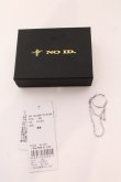 画像2: NO ID. / スウィングチェーンフェイクピアス  シルバー O-25-03-13-091-NO-ac-YM-ZT155 (2)