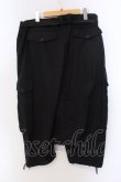 画像4: Roen / ラップサルエルカーゴパンツ L ブラック O-25-03-20-017-Ro-pa-YM-ZT011 (4)