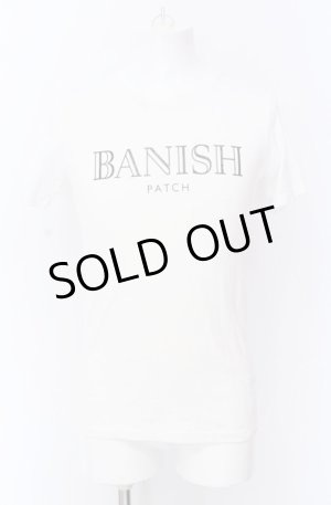 画像: GOSTAR DE FUGA / BANISH ラバーデザインTシャツ 44 ホワイト O-25-04-04-045-GO-ts-YM-ZT252