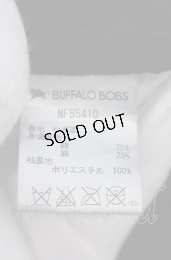 画像4: BUFFALO BOBS / シープスキンレザーシャツ 1 ブラック O-25-04-04-003-BU-sh-YM-ZT-ML032 (4)