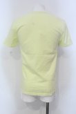 画像2: NO ID. / ディープVネックカラーTシャツ 1 ネオンイエロー O-25-04-06-041-NO-ts-YM-ZT267 (2)