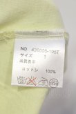 画像3: NO ID. / ディープVネックカラーTシャツ 1 ネオンイエロー O-25-04-06-041-NO-ts-YM-ZT267 (3)